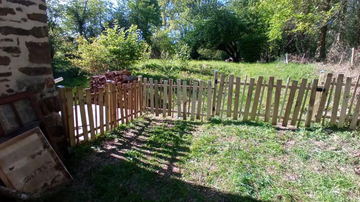 Clôture en bois sur mesure, MAX.S Paysagiste